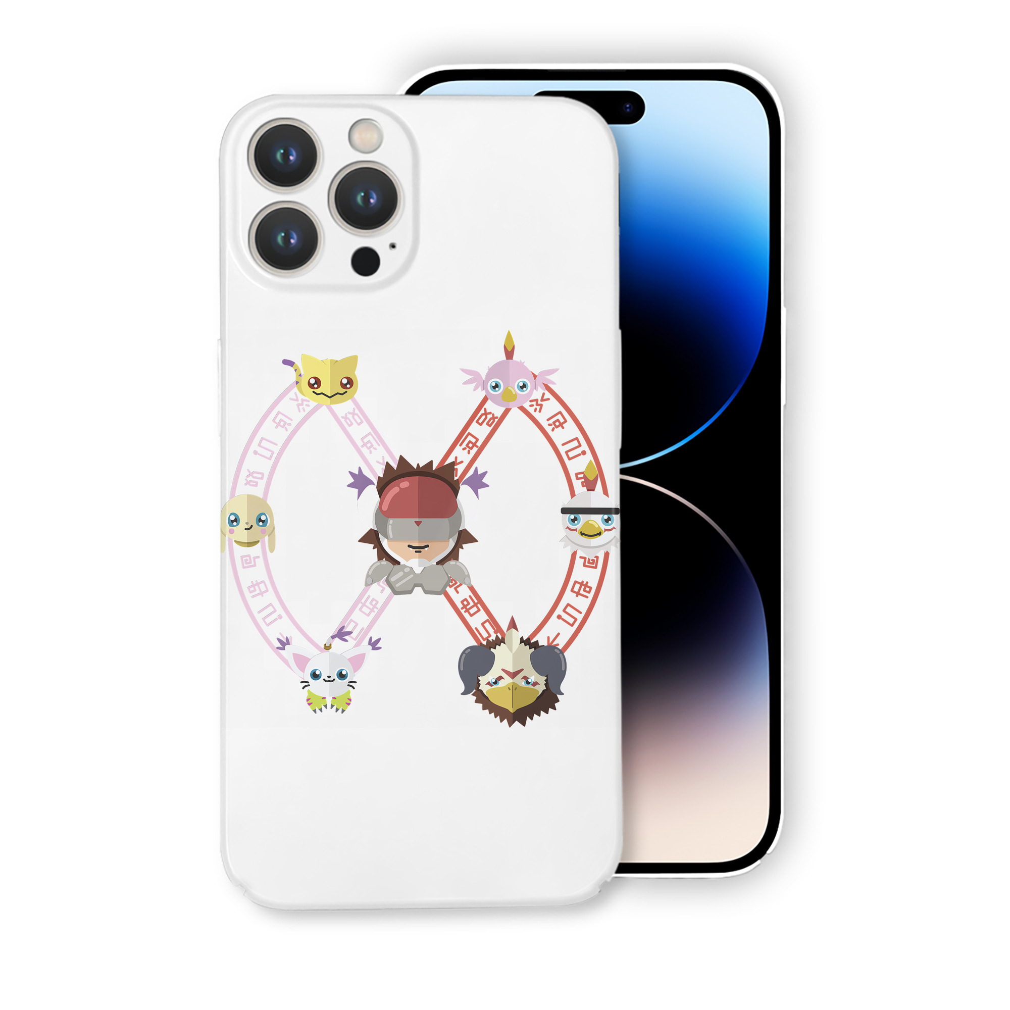 （画像用） Digimon デジタルモンスター/デジモン 【iPhone 14シリーズ対応】ハードケース
